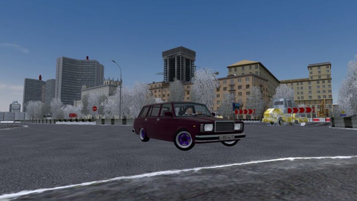 City Car Driving — ВАЗ 2104 Drift