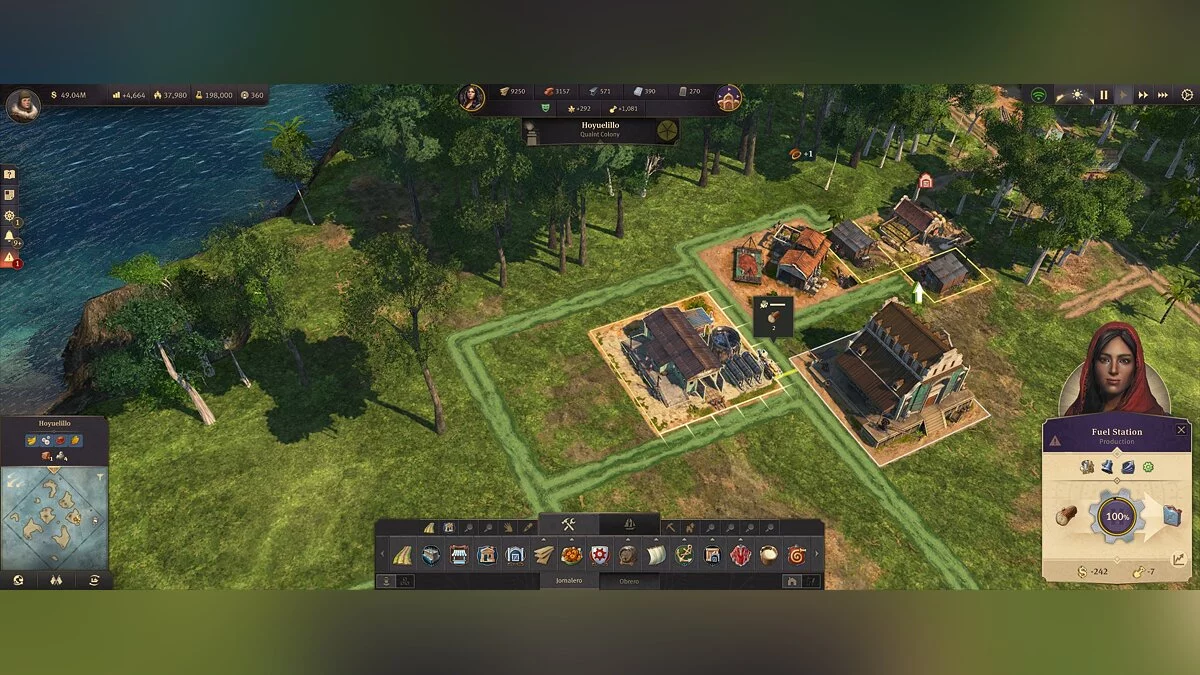 Anno 1800 — Заправочная станция на дровах