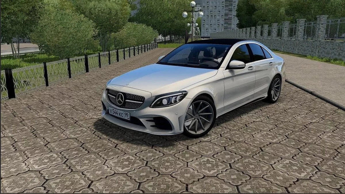 City Car Driving — Mercedes-Benz W205 C300 (v1.5.9 - 1.5.9.2)