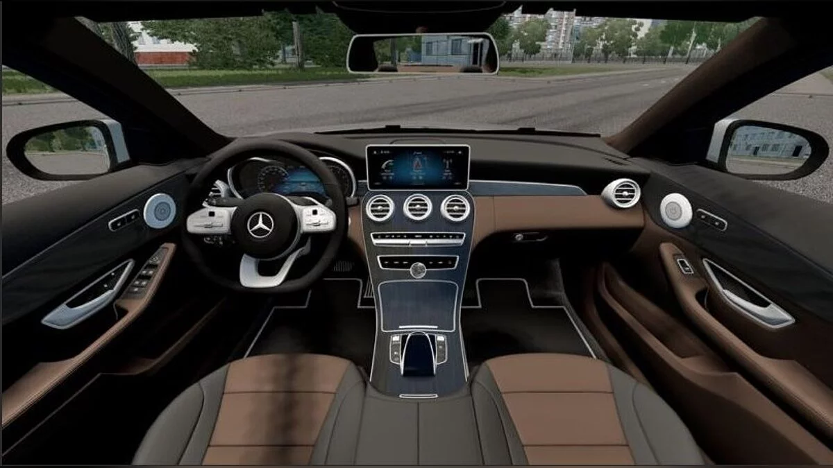 City Car Driving — Mercedes-Benz W205 C300 (v1.5.9 - 1.5.9.2)
