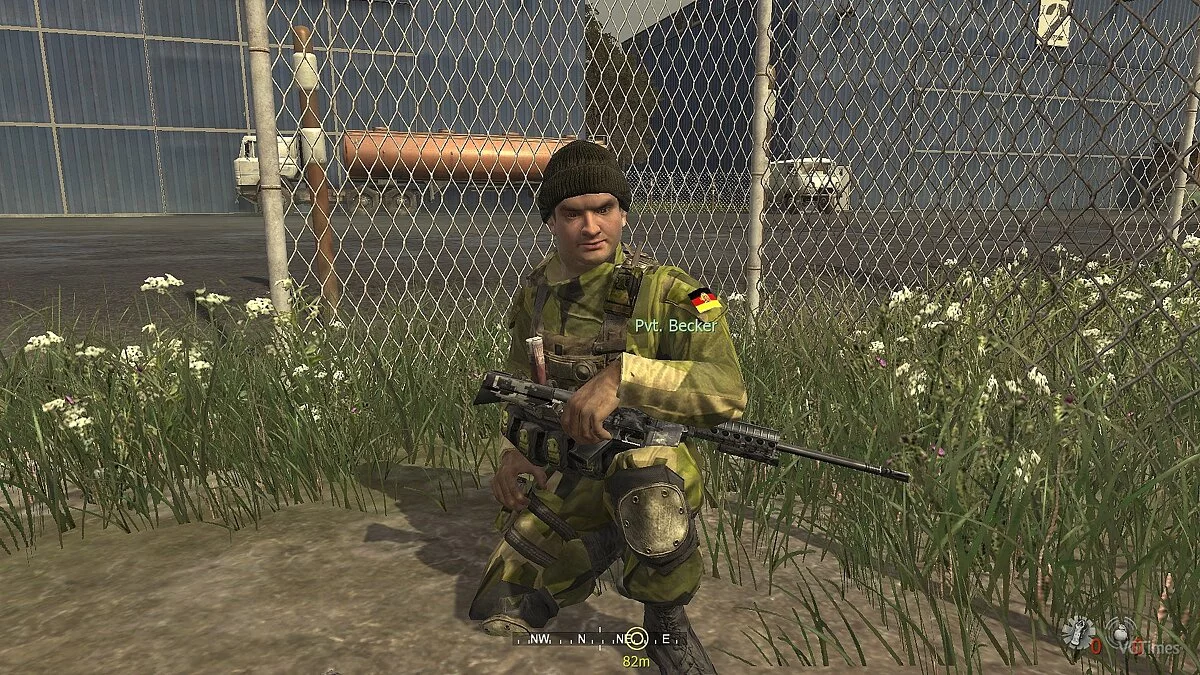 Call of Duty 4: Modern Warfare — 2 Гражданская Война в Германии