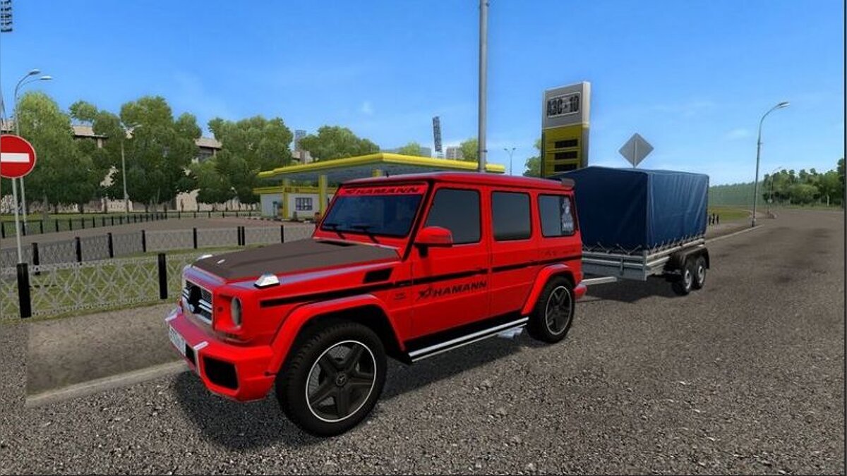 City Car Driving — Mercedes-Benz G65 Red Tuning