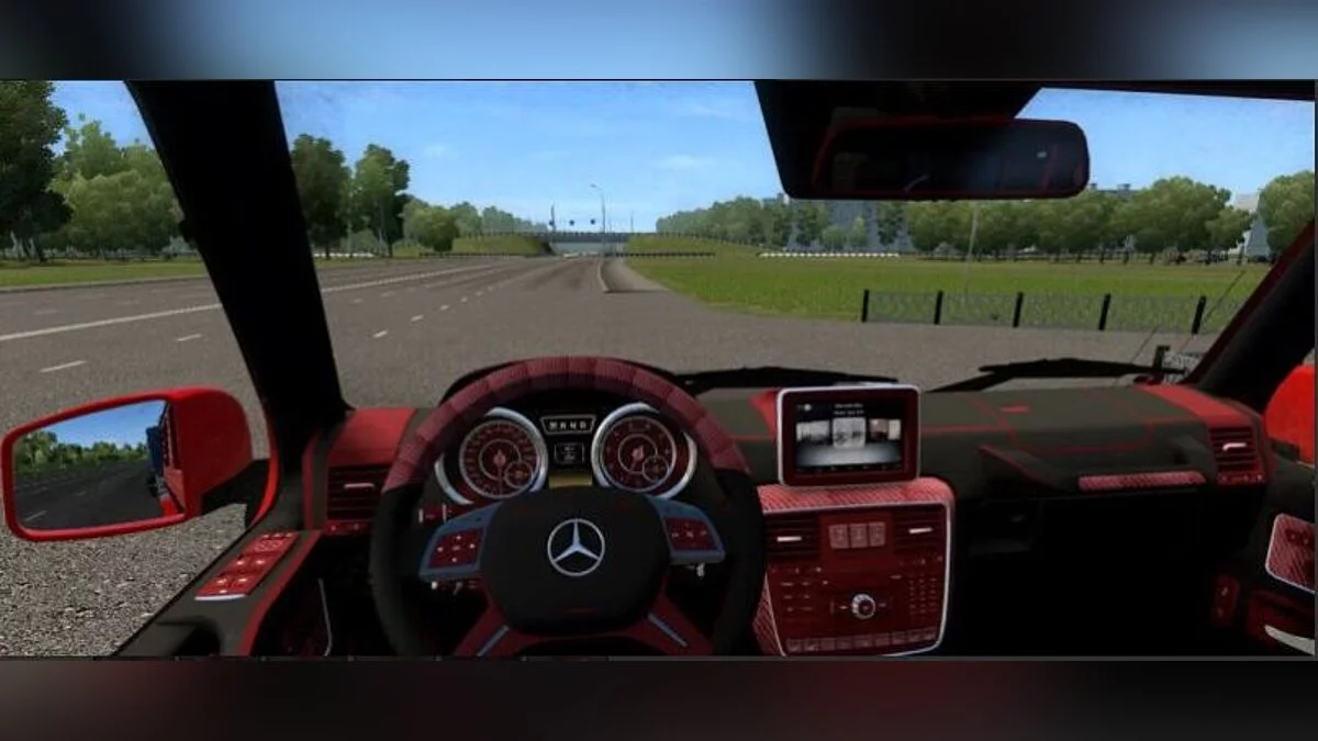 City Car Driving — Mercedes-Benz G65 Red Tuning