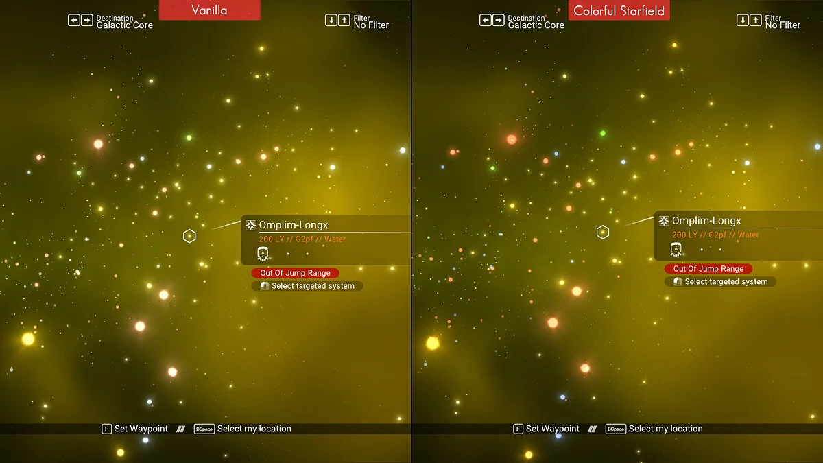 No Man&#039;s Sky — Разноцветные звезды