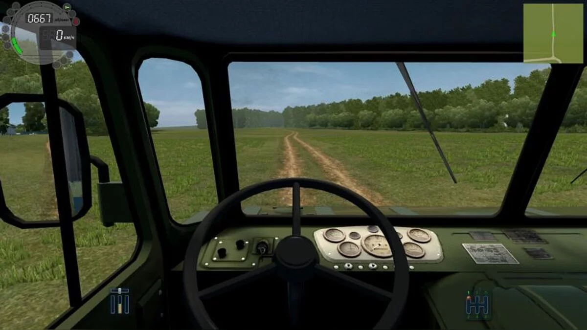 City Car Driving — ГАЗ 66 (Шишига)