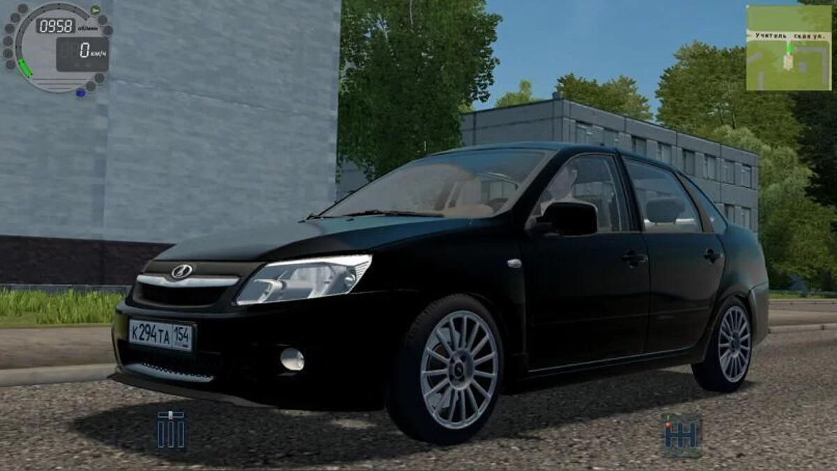 City Car Driving — Lada Granta Sport