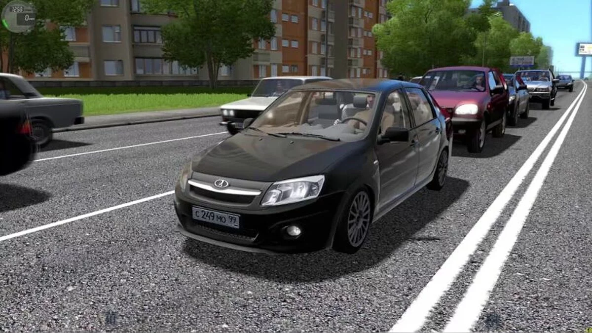 City Car Driving — Lada Granta Sport