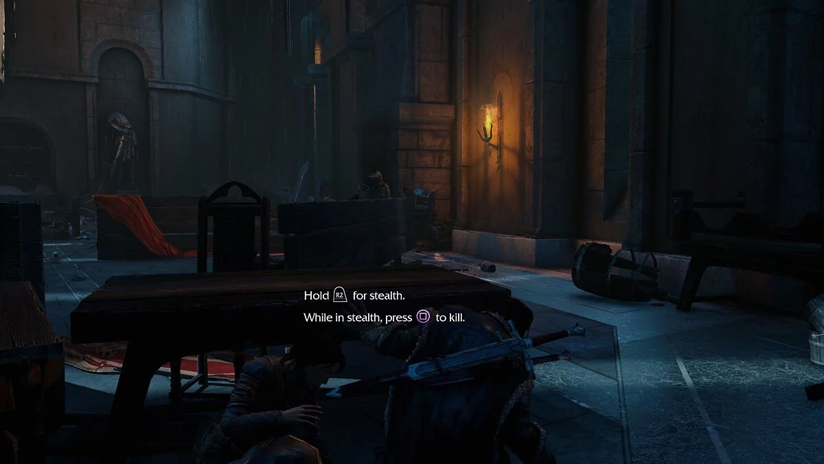 Middle-earth: Shadow of Mordor Game of the Year Edition — Кнопки от Dualshock 4