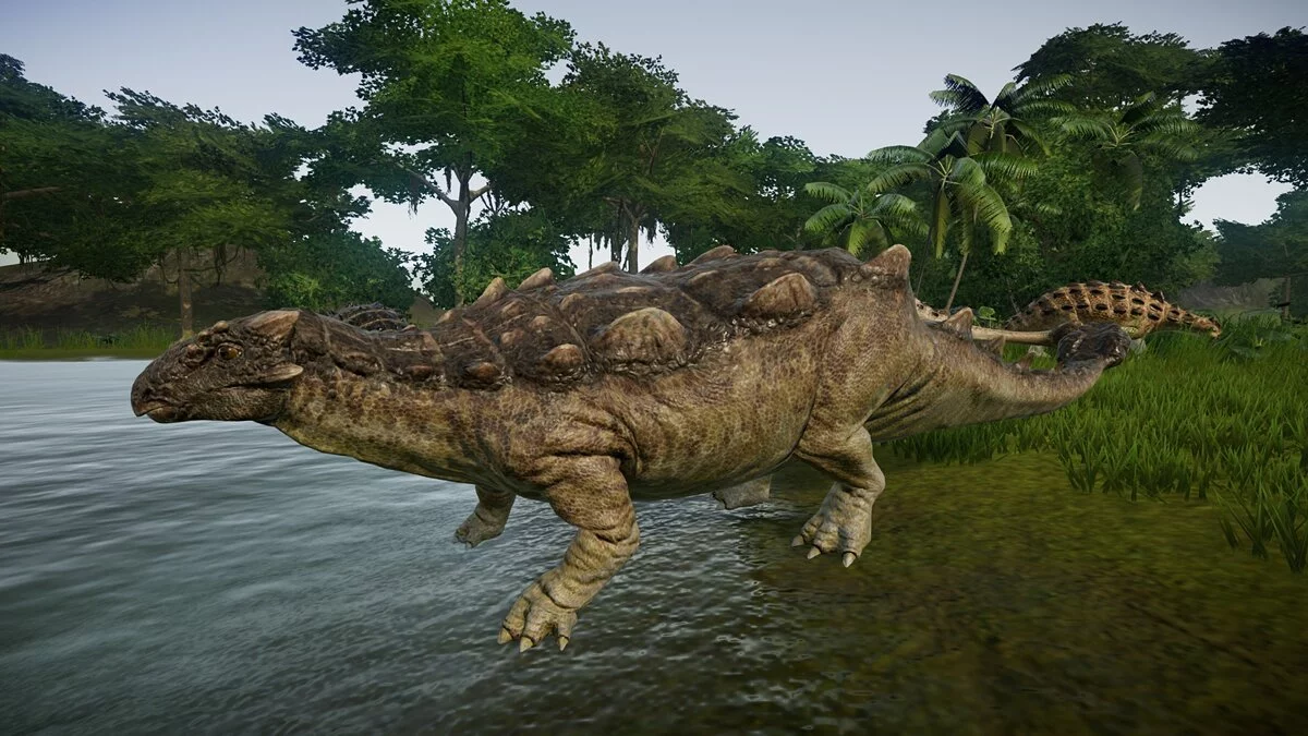 Jurassic World Evolution — Улучшенный крихтонозавр