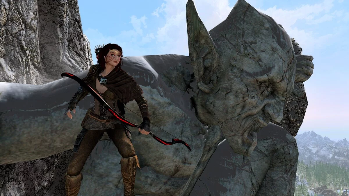 The Elder Scrolls 5: Skyrim Legendary Edition — Лук Mehrunes Talon