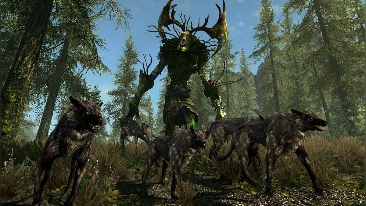 The Elder Scrolls 5: Skyrim Legendary Edition — Древние боги охоты