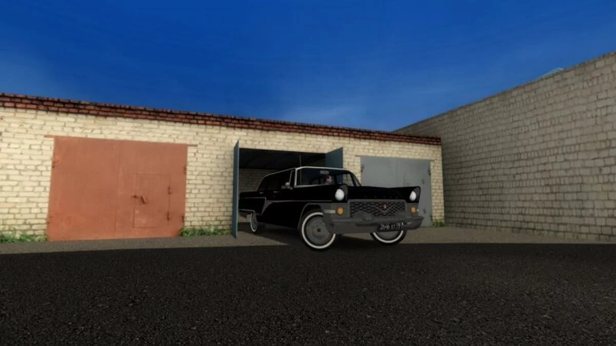 City Car Driving — ГАЗ 13 Чайка