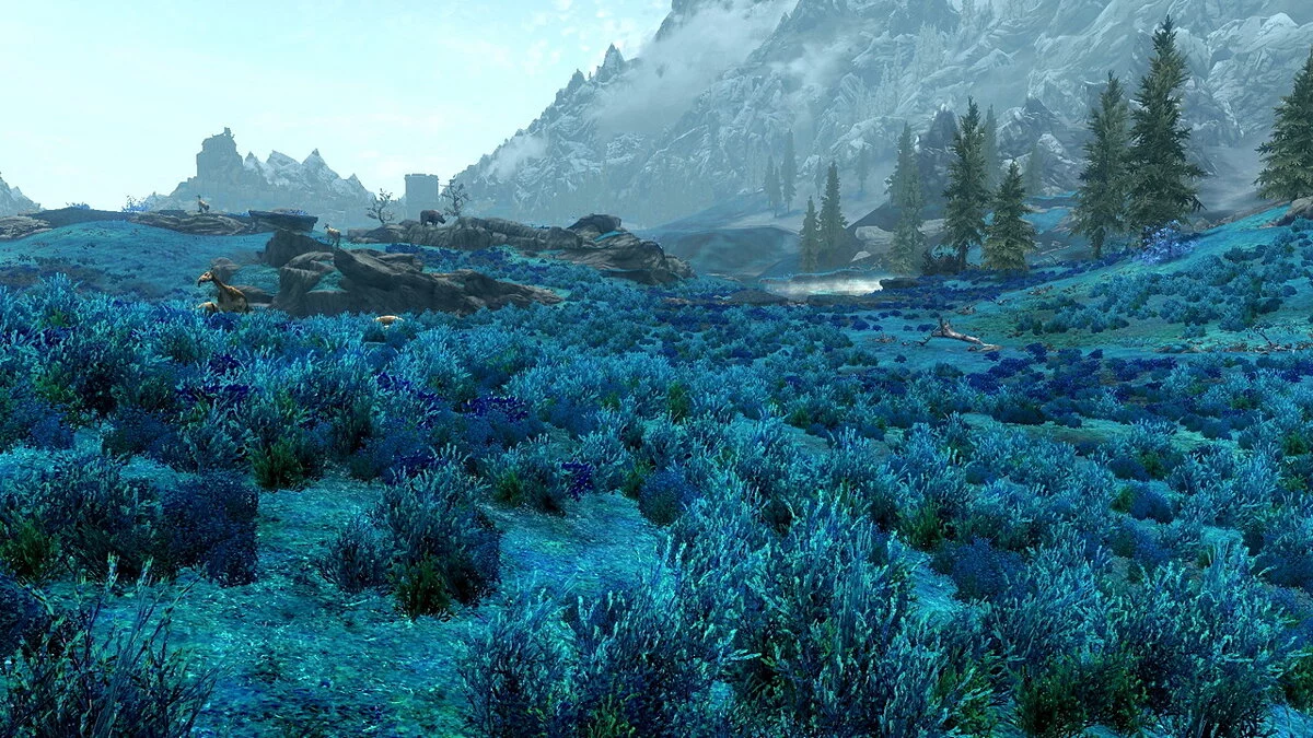 The Elder Scrolls 5: Skyrim Legendary Edition — Голубая трава