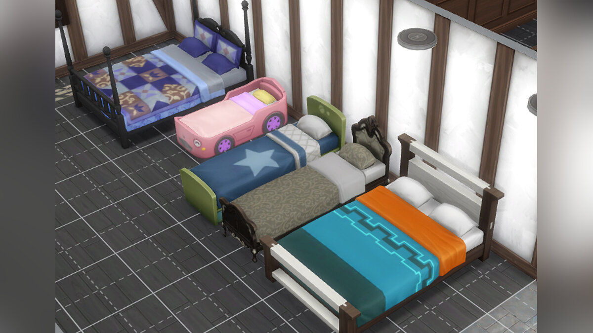 The Sims 4 — Все кровати имеют одинаковые энергию и комфорт (12.11.2020)