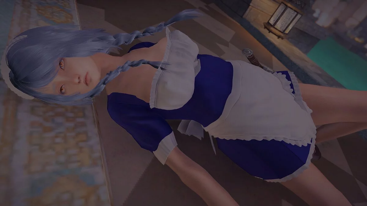 Elder Scrolls 5: Skyrim Special Edition — Сакуя Идзаёи компаньон из аниме «Проект Тохо»