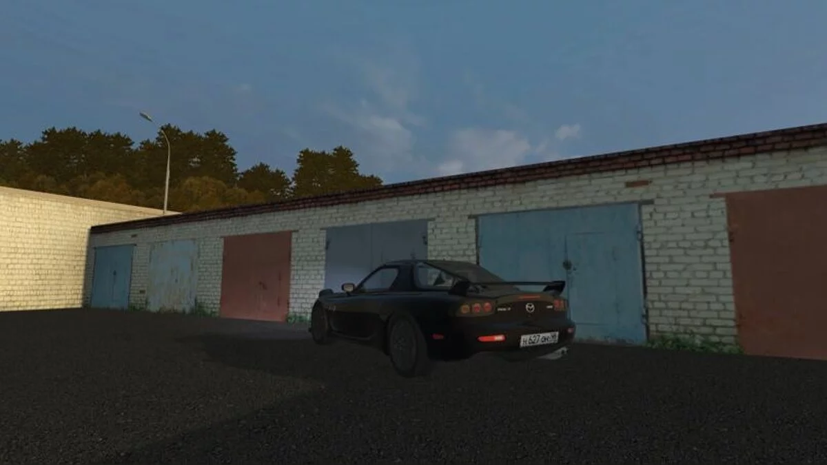 City Car Driving — Mazda RX-7