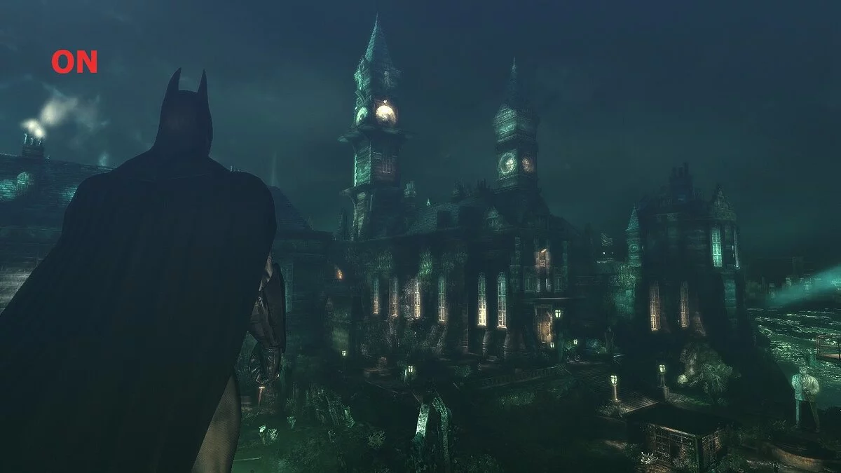 Batman: Arkham Asylum — Улучшение графики