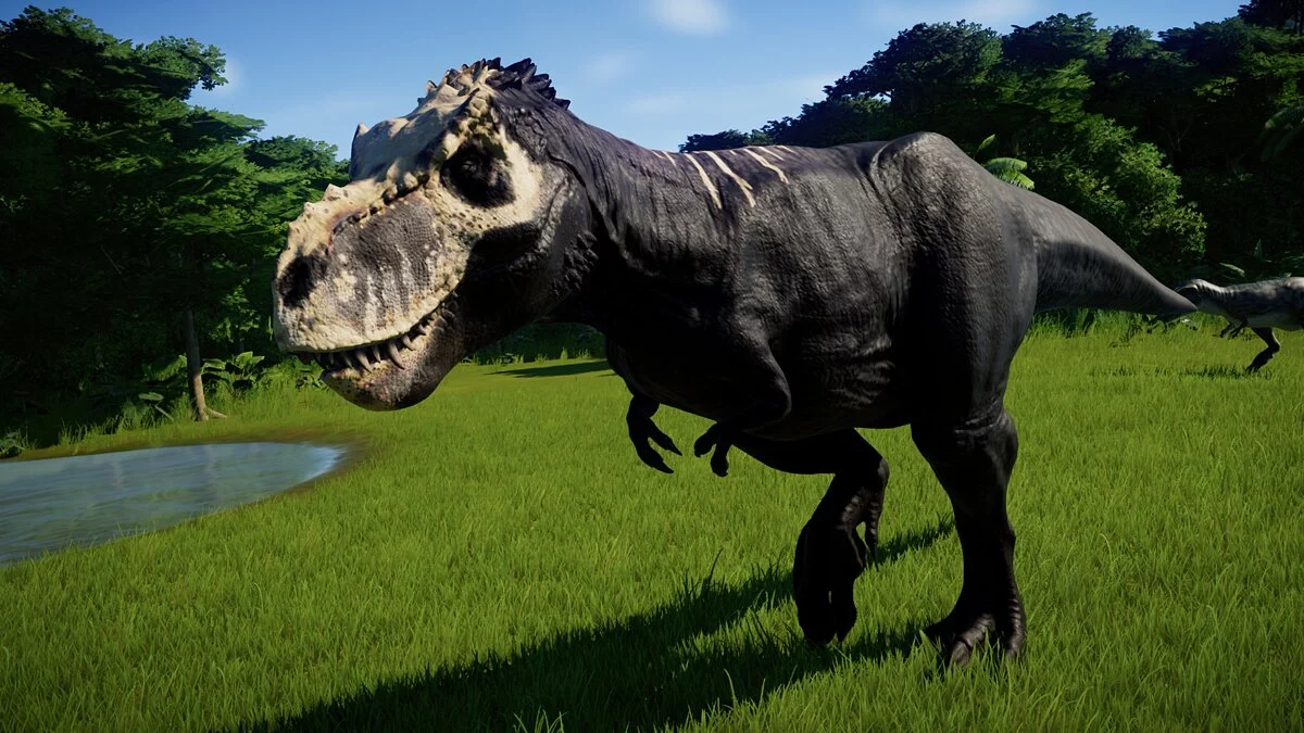 Jurassic World Evolution — Ти-рекс из сериала «Революция динозавров»