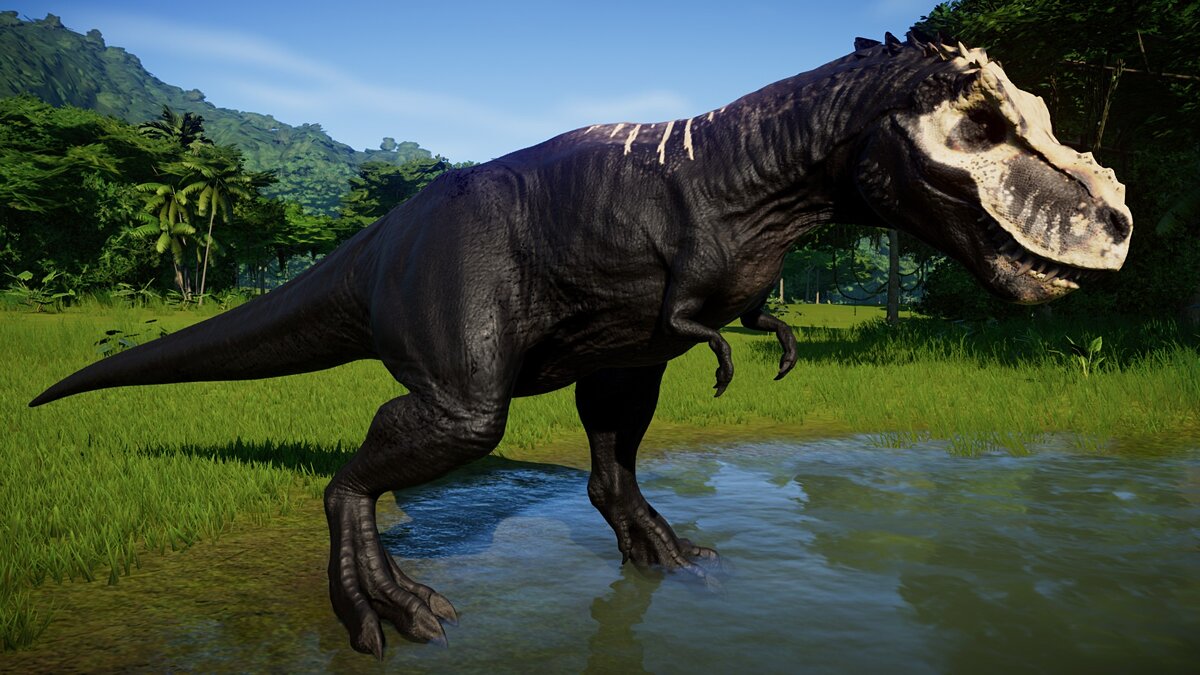 Jurassic World Evolution — Ти-рекс из сериала «Революция динозавров»