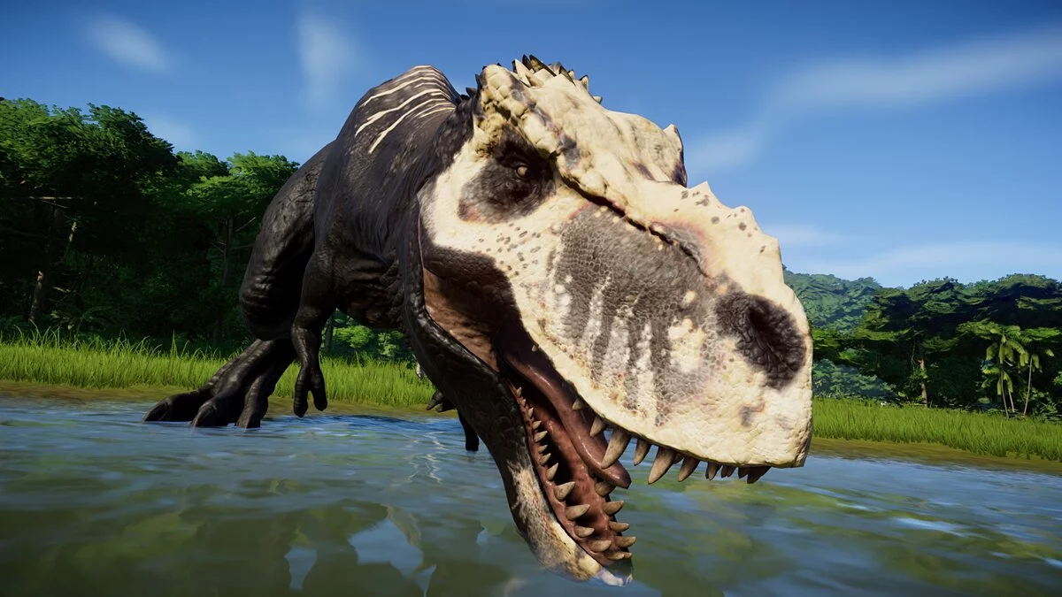 Jurassic World Evolution — Ти-рекс из сериала «Революция динозавров»