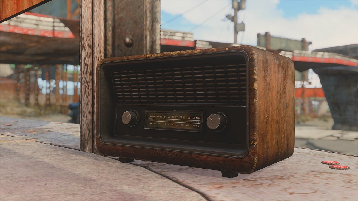 Fallout 4: Game of the Year Edition — Радиоприемники в стиле ретро