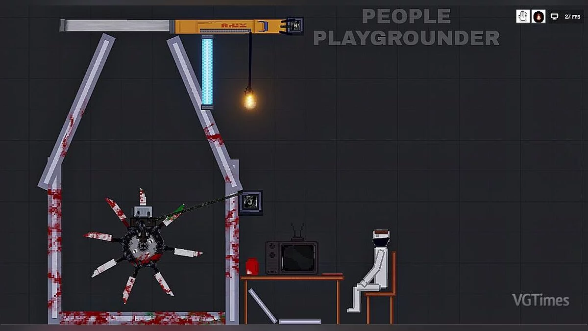 People Playground — Мясорубка с управлением