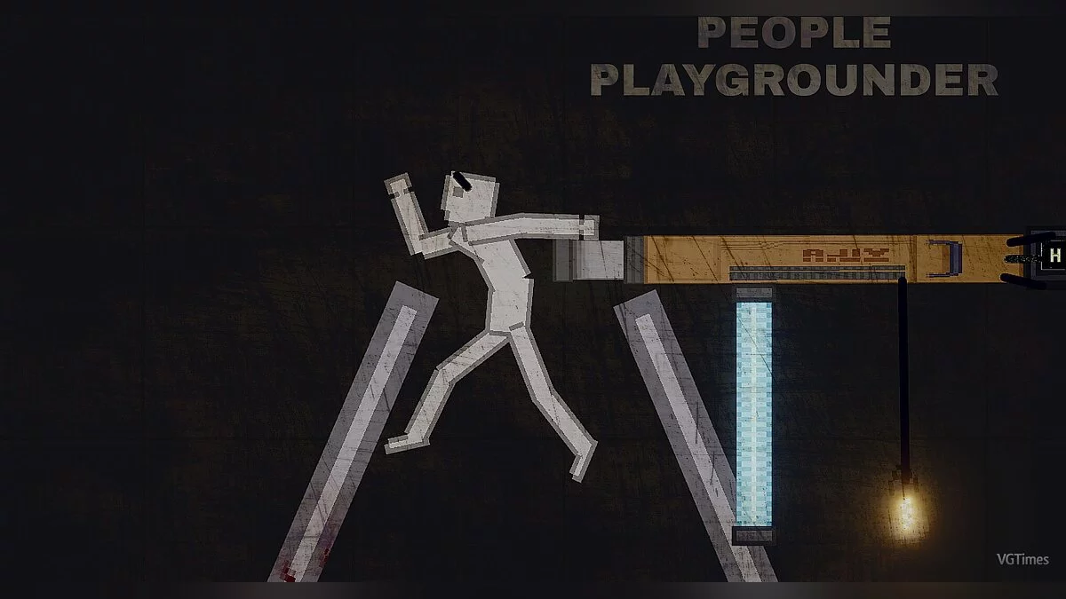 People Playground — Мясорубка с управлением