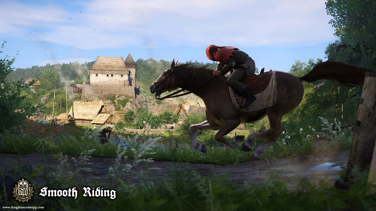 Kingdom Come: Deliverance - Royal Edition — Езда на лошади при перегрузке