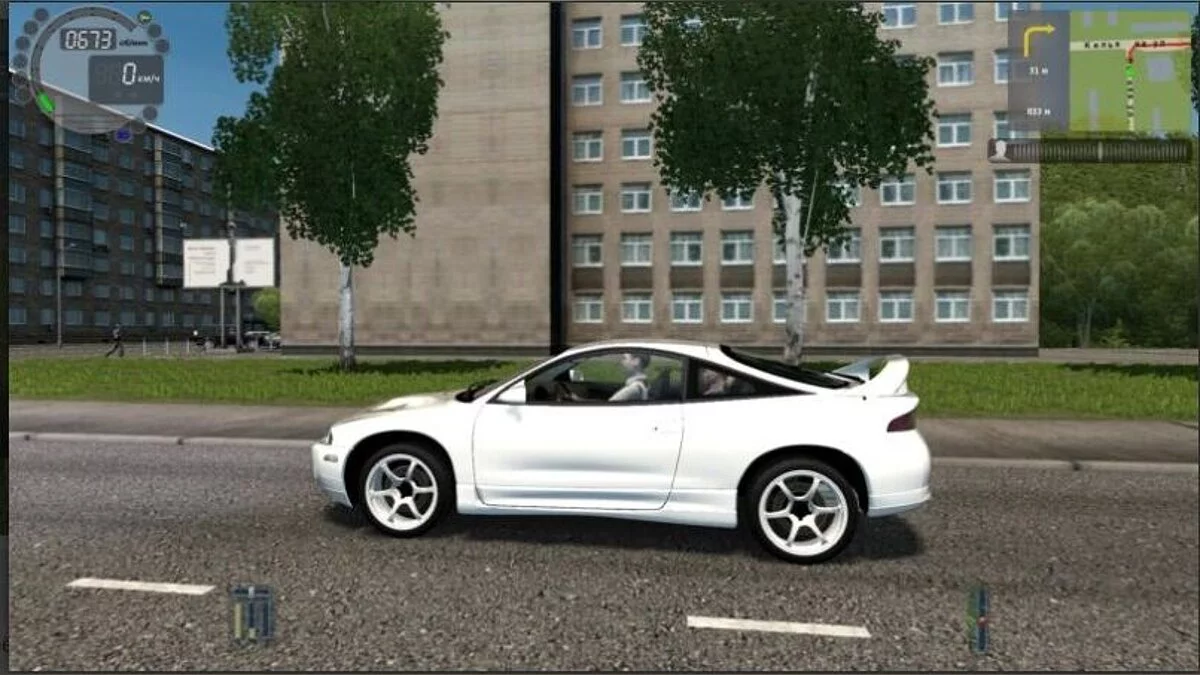 City Car Driving — Mitsubishi Eclipse GSX