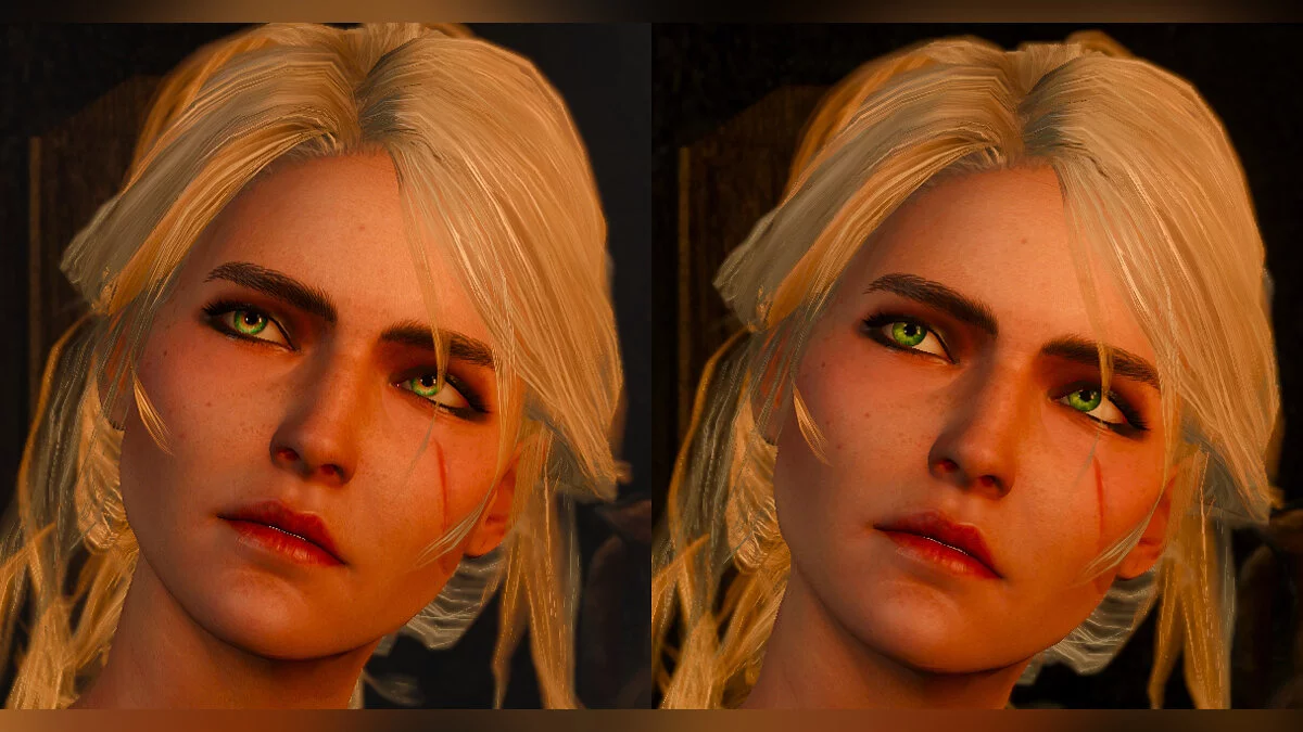 The Witcher 3: Wild Hunt - Complete Edition — Невероятные глаза Цири