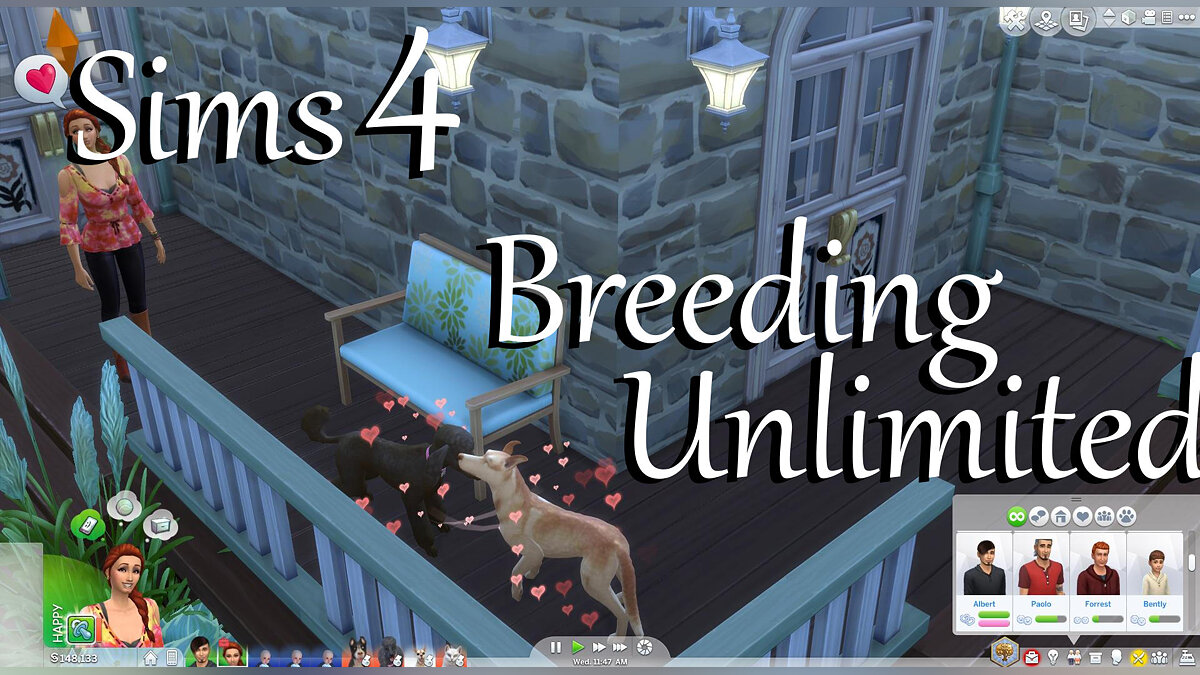The Sims 4 — Неограниченное зачатие питомцев (25.11.2020)