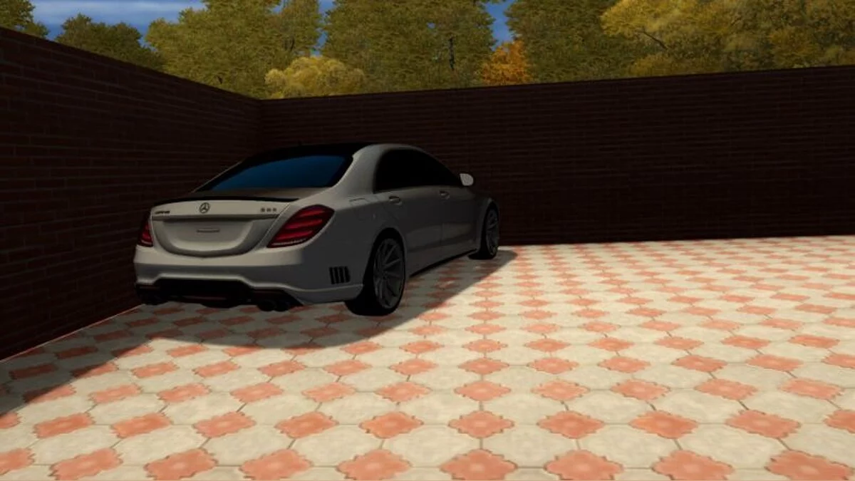 City Car Driving — Mercedes-Benz S63 AMG