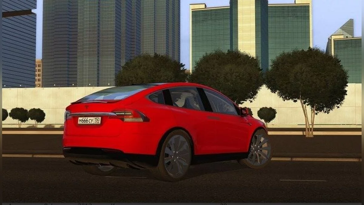 City Car Driving — 2017 Tesla Model X