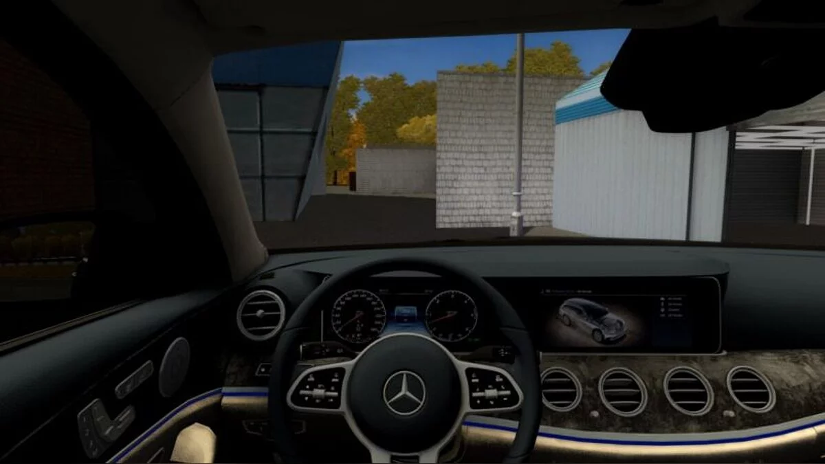 City Car Driving — Mercedes-Benz E400d