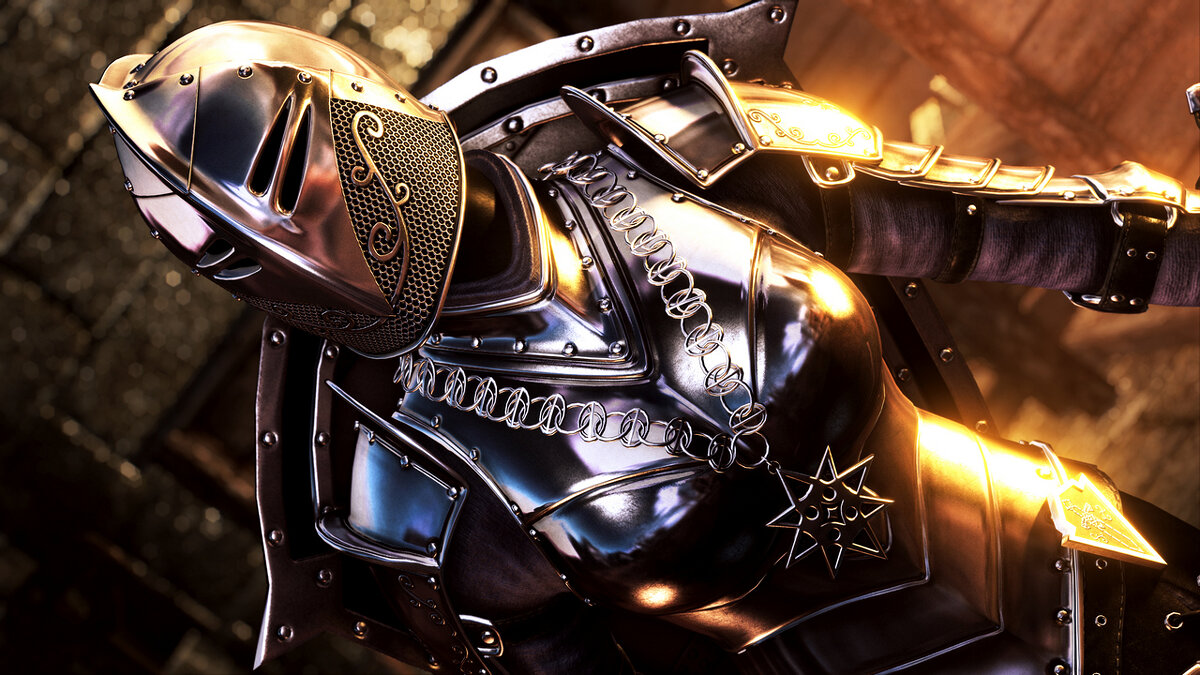 The Elder Scrolls 5: Skyrim Legendary Edition — Доспехи Темного рыцаря