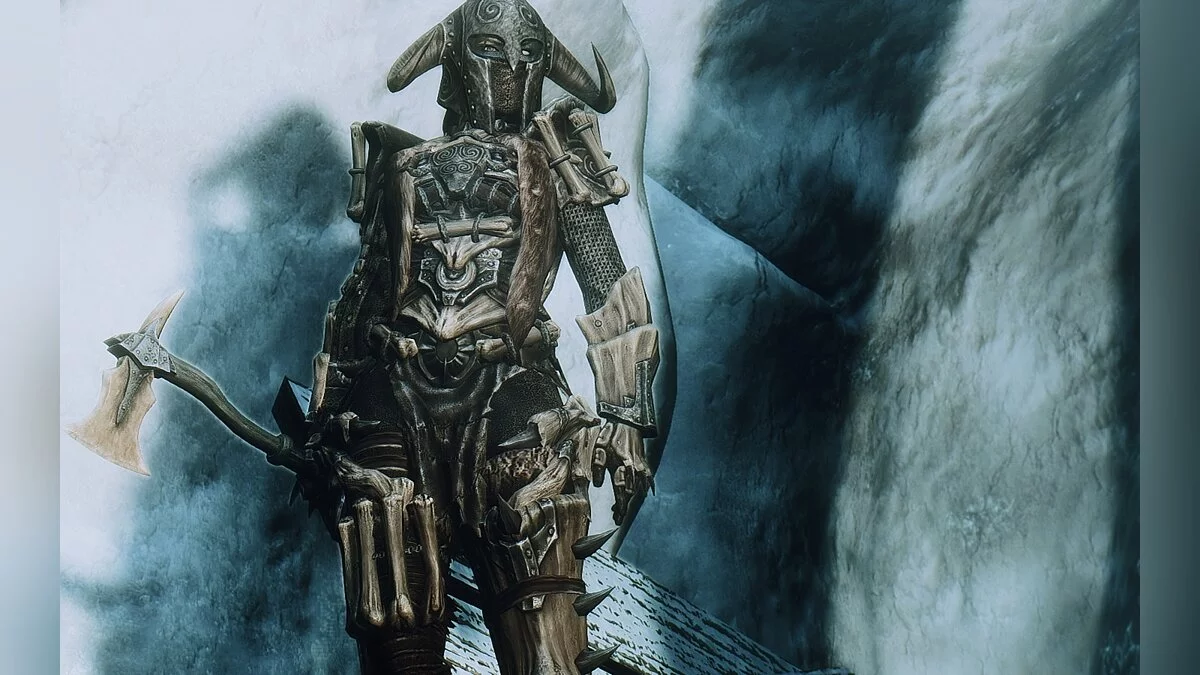 The Elder Scrolls 5: Skyrim Legendary Edition — Доспехи варваров из драконьей кости
