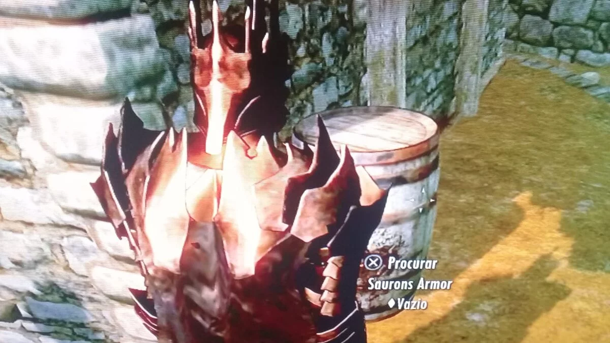 The Elder Scrolls 5: Skyrim Legendary Edition — Броня Саурона