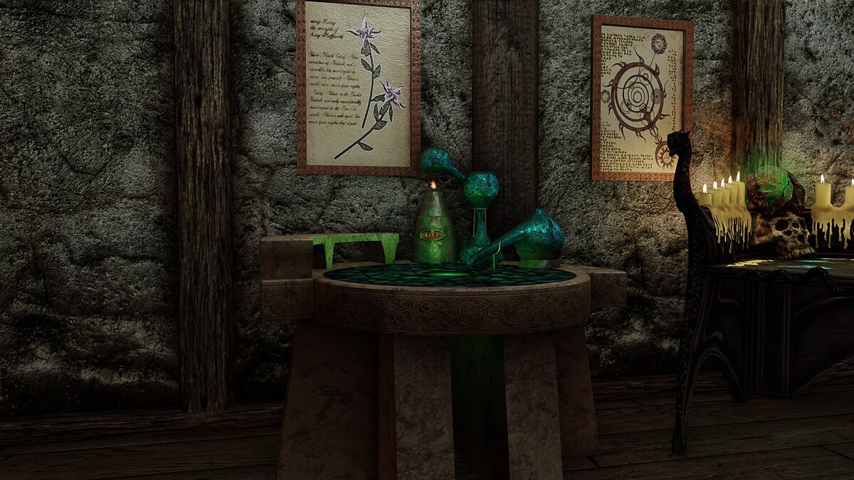 Elder Scrolls 5: Skyrim Special Edition — Новый стол для алхимии