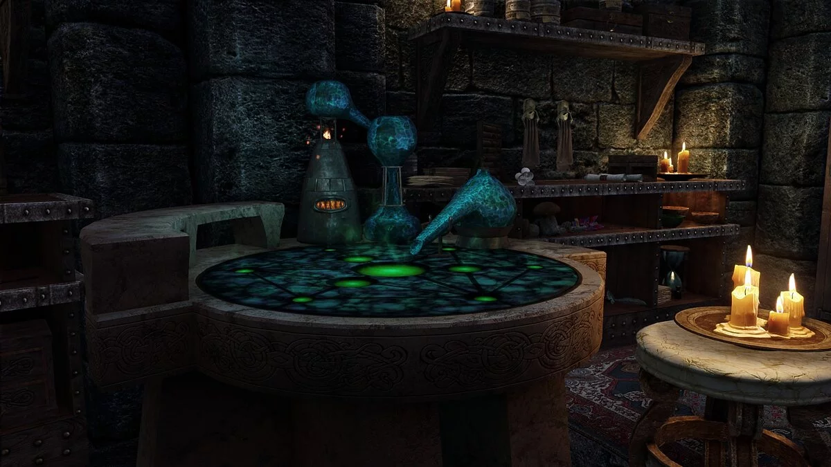 Elder Scrolls 5: Skyrim Special Edition — Новый стол для алхимии
