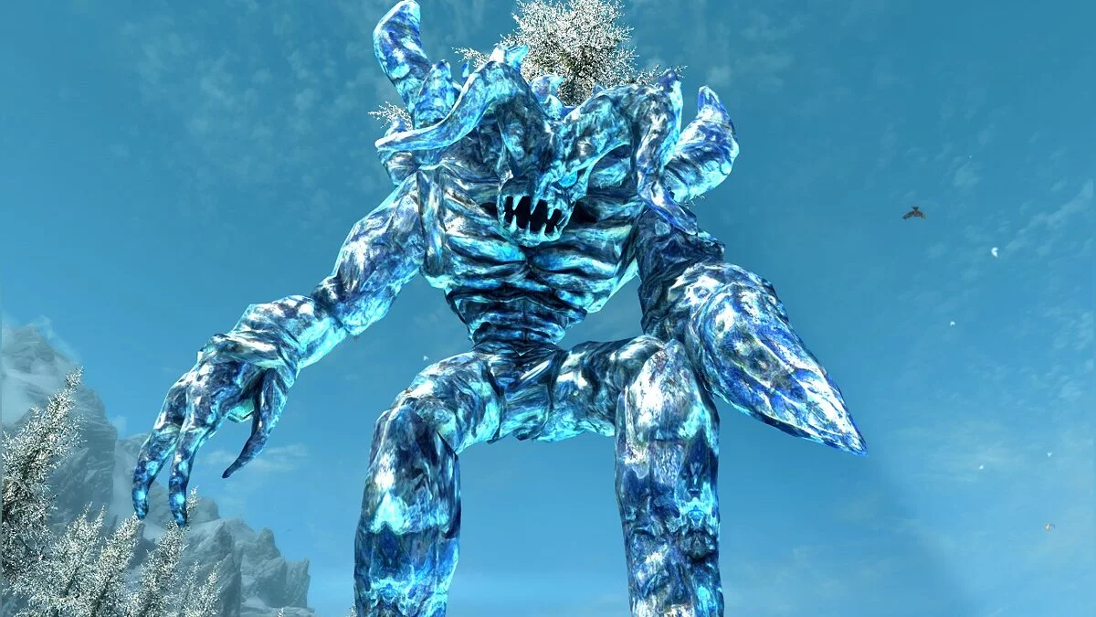 Elder Scrolls 5: Skyrim Special Edition — Ледяной голем 