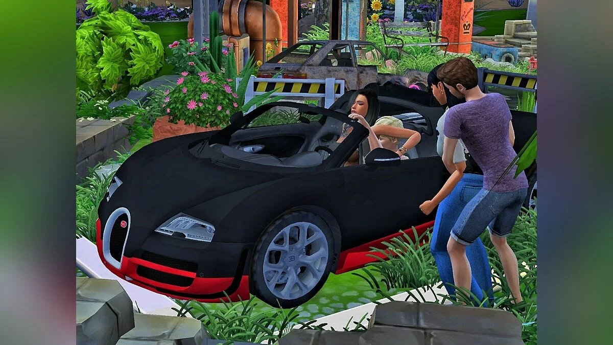 The Sims 4 — Стоянка доггеров 1.2 (18+)