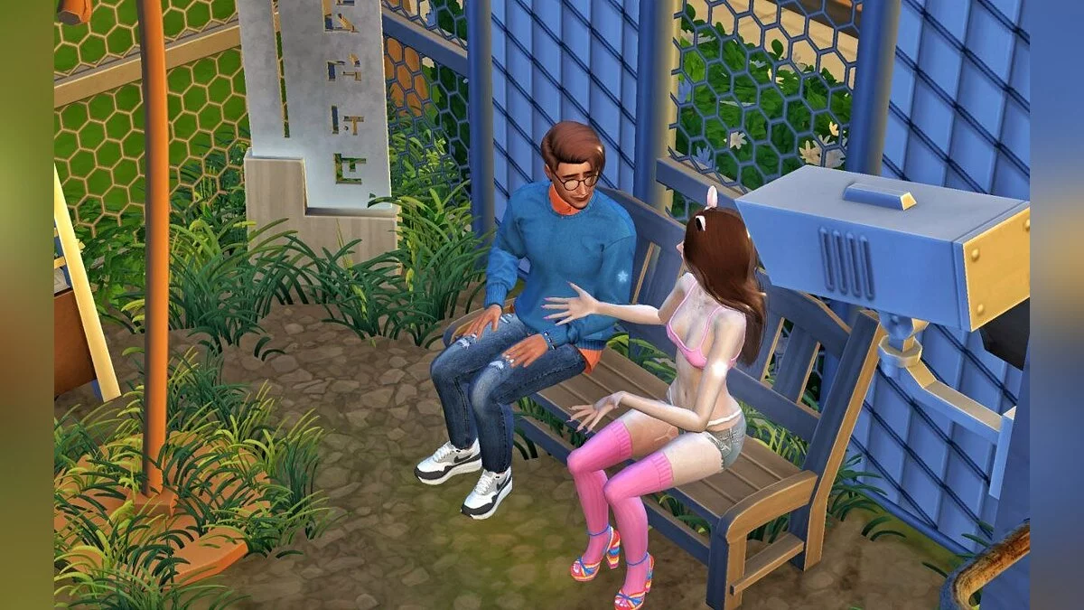 The Sims 4 — Стоянка доггеров 1.2 (18+)