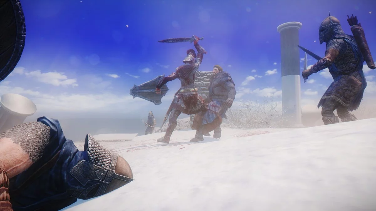 The Elder Scrolls 5: Skyrim Legendary Edition — Боевая система на основе игры Dark Souls