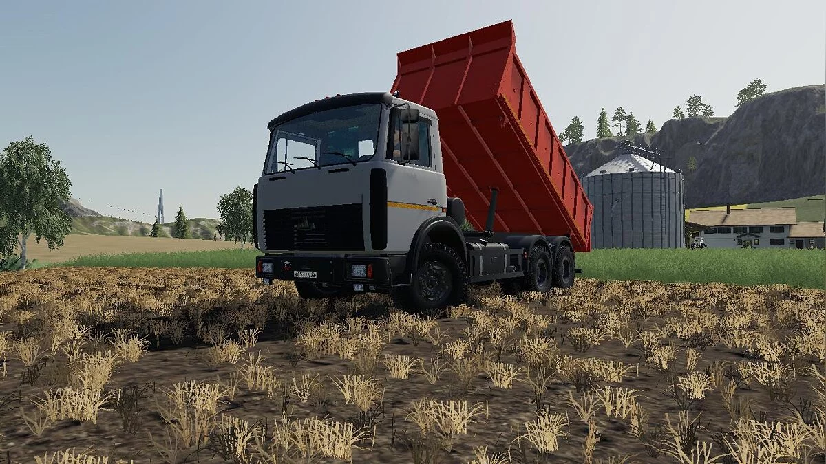 Farming Simulator 19 — МАЗ-5516А2 + Прицеп МАЗ-856101