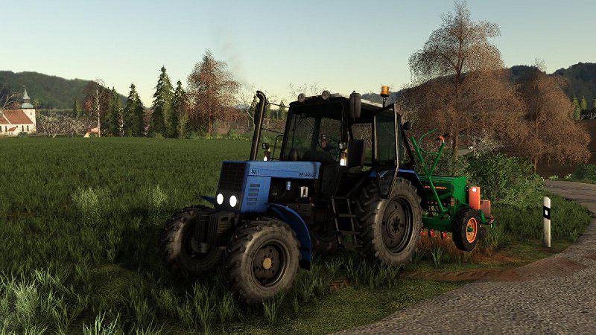 Farming Simulator 19 — Трактор BELARUS 821 / Транспорт / Моды и скины