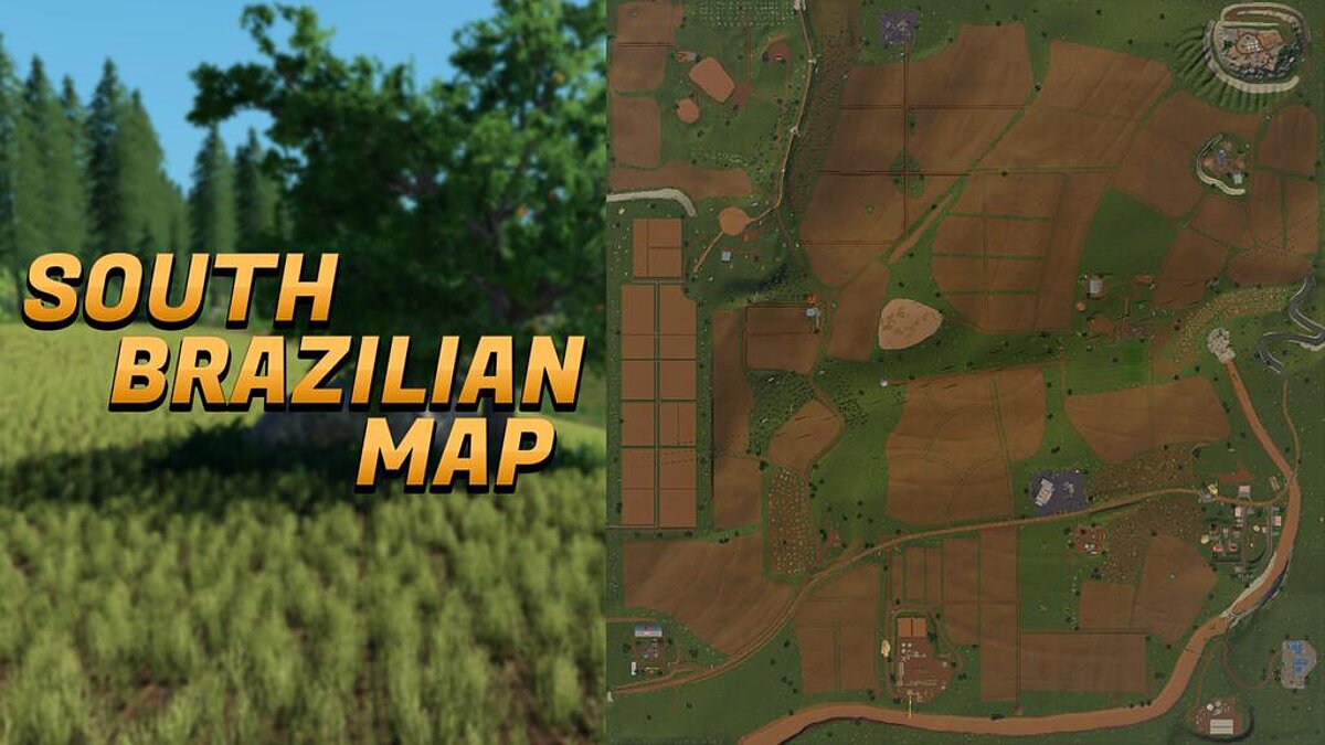 Farming Simulator 19 — Карта Южной Бразилии