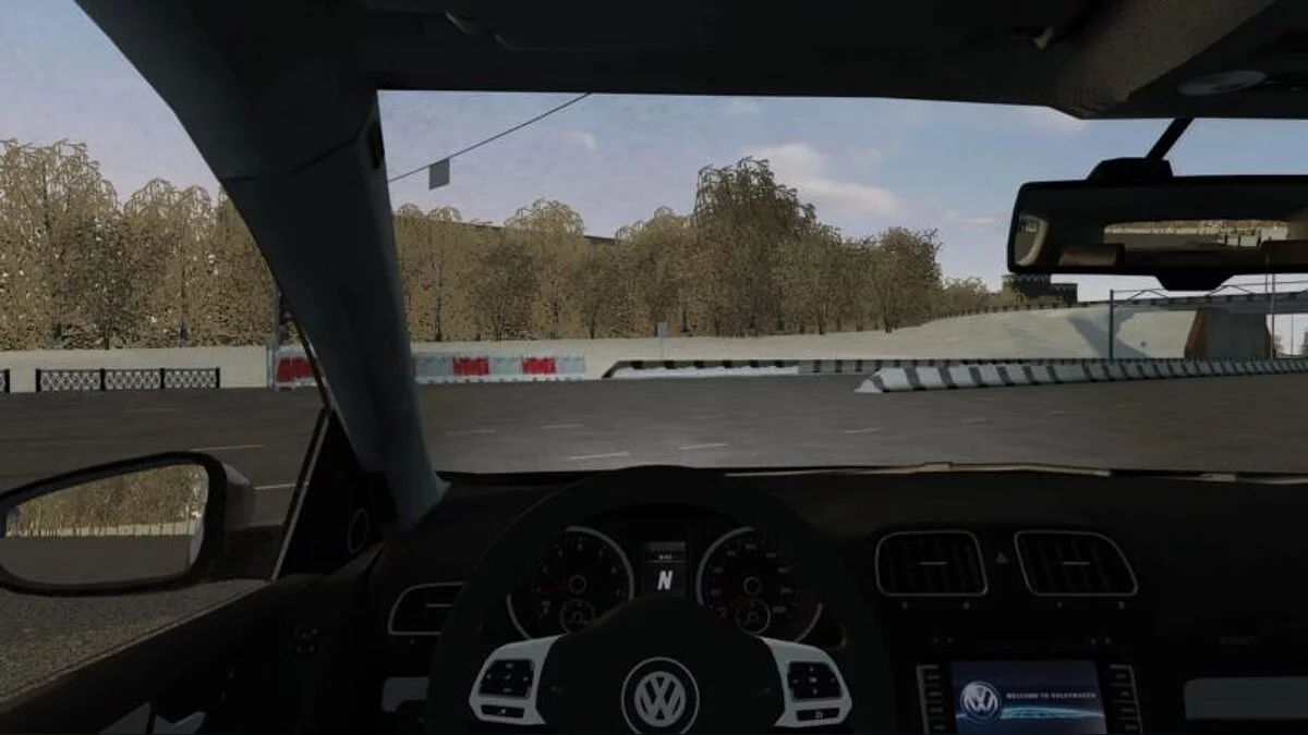 City Car Driving — Volkswagen Golf R