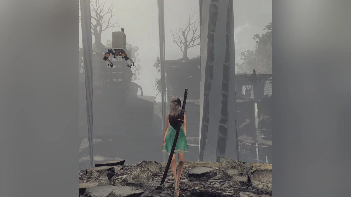 NieR:Automata Game of the YoRHA Edition — Юная Тифа