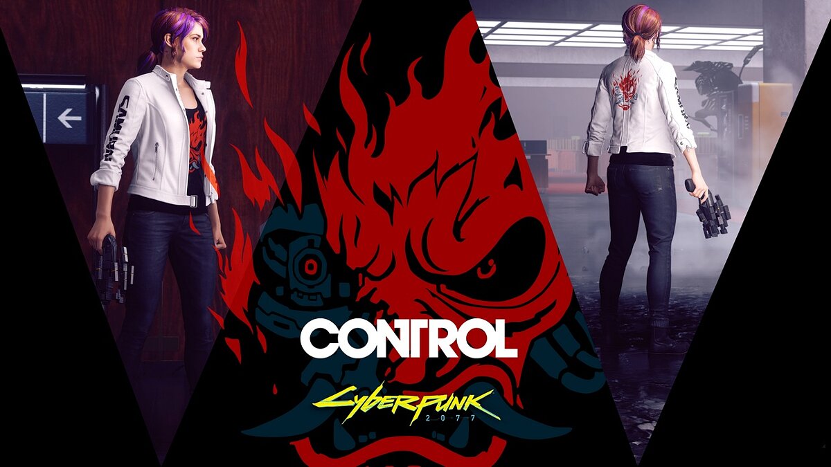 Control: The Foundation — Куртка и топ в стиле Cyberpunk 2077