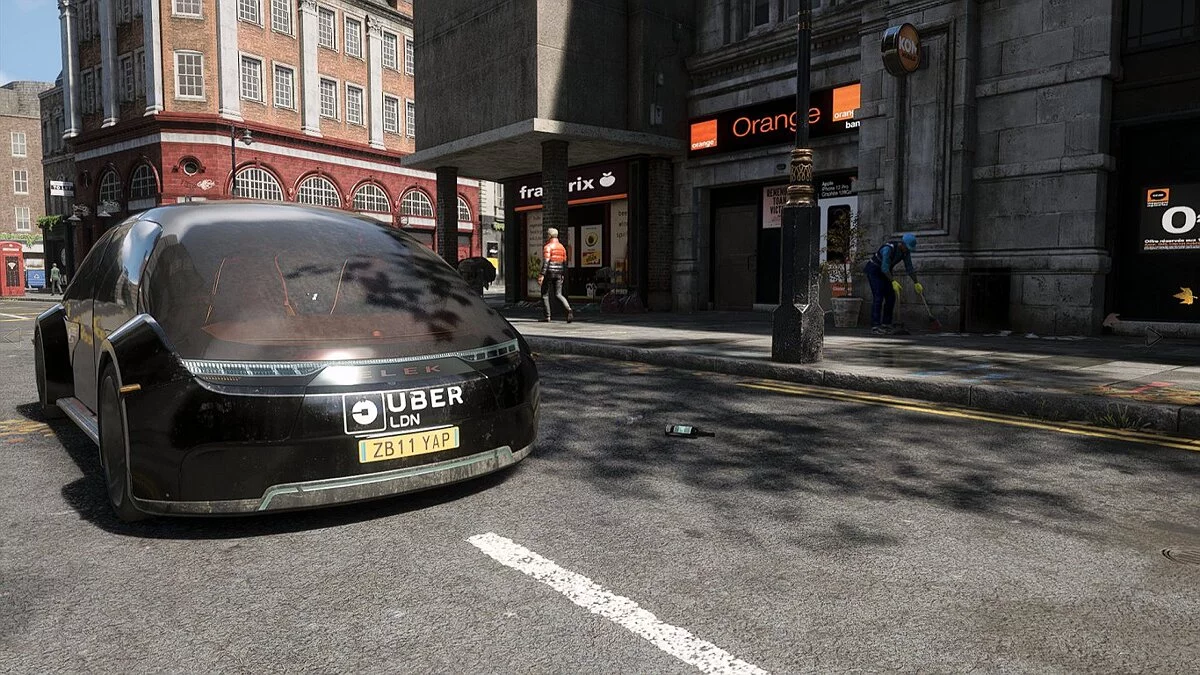 Watch Dogs Legion — Такси UBER